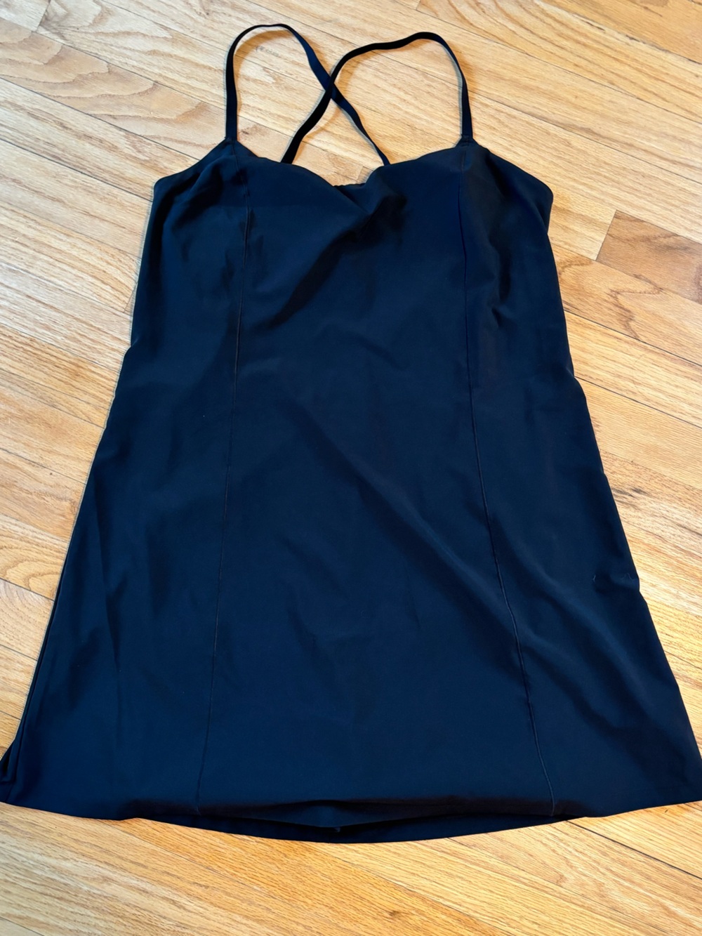 Aerie Offline Athletic Dress with Shorts, open back - Large